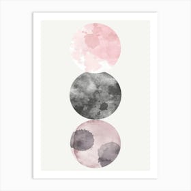 Watercolor Splatters 13 Art Print