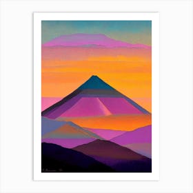 Mount Kilimanjaro Sunset Art Print