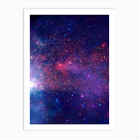 Galaxy In Space Art Print