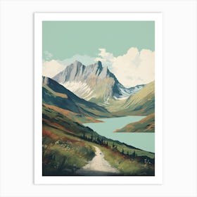 Chilkoot Trail Canada 3 Hiking Trail Landscape Art Print