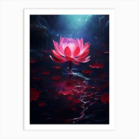 Lotus Flower 7 Art Print