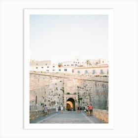 Entrance Of Eivissa Ibiza 2 Art Print