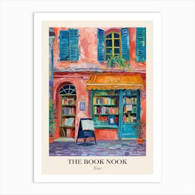 Nice Book Nook Bookshop 1 Poster Art Print