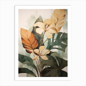 Tropical Flowers 2 Art Print