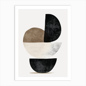 Hagersville Stone Park Bauhaus Minimalist Art Print