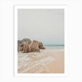 California Beach Art Print