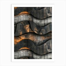 Wavy Wall Art Print