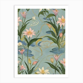 Lily Pond Art Print