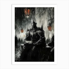 Dark Knight 1 Art Print