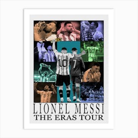 Messi 3 Art Print