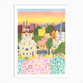 Barcelona, Spain Art Print