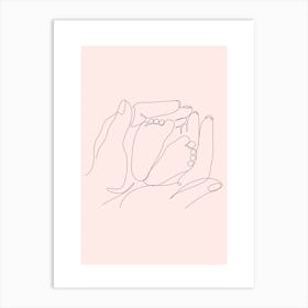 Baby'S Feet Kids and Nursery 2 Art Print