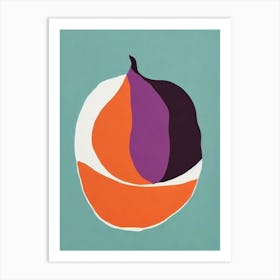 Jicama Bold Graphic vegetable Art Print