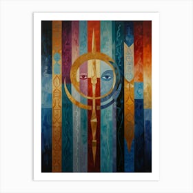 Shamanic Symbol Art Print