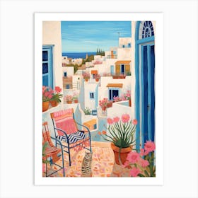 Tunis Tunisia 1 Illustration Art Print