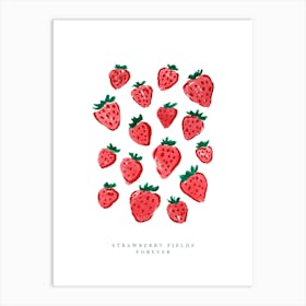 Strawberry Fields Forever  Art Print