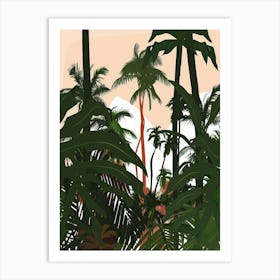 Tropical Jungle 15 Art Print