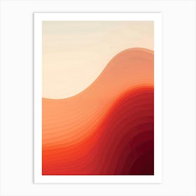 Abstract Wave Art Print