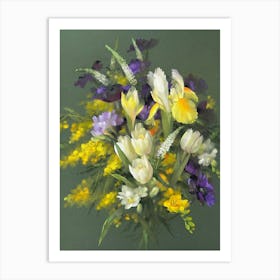 Flowers In A Vase 1 Art Print