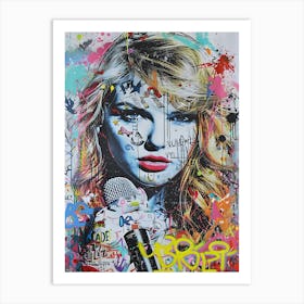 Taylor Swift 1 Art Print