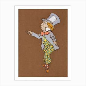 Mad Hatter (1915), Alice in Wonderland Art Print