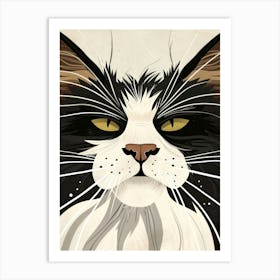 Cat Portrait 11 Art Print