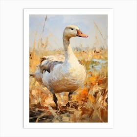 Bird Painting Canada Goose 2 Art Print