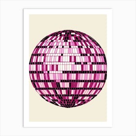 Disco Ball 18 Art Print