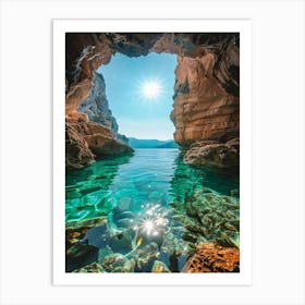 Cave In The Rock 43 Art Print