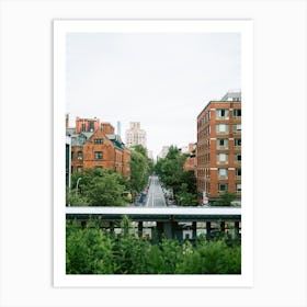 Meet Me On The High Line Nyc Art Print