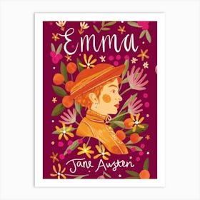 Book Cover - Emma by Jane Austen Art Print
