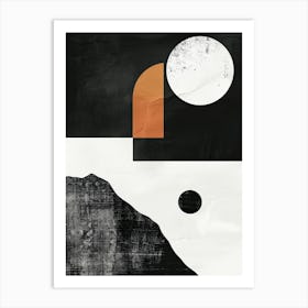 San Francisco Stone Park Bauhaus Minimalist Art Print