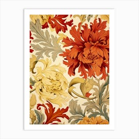 Floral Pattern 13 Art Print