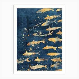 Gold Fish 7 Art Print