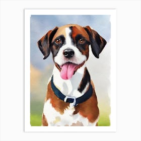 Cesky Terrier Watercolour Dog Art Print