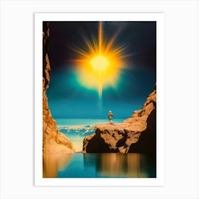 Voyager at the Edge of Light Art Print