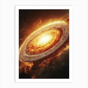 Galaxy In Space 3 Art Print