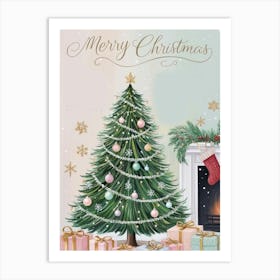 Merry Christmas 3 Art Print