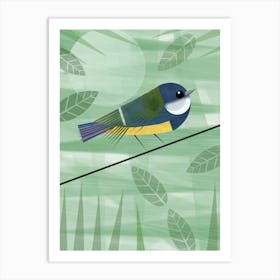 Bird on a Wire Art Print