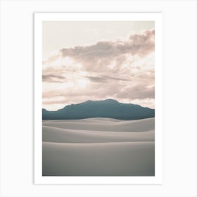 Sand Dune Skies Art Print