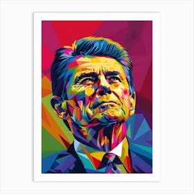 Ronald Reagan Art Print