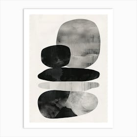 Ambon Stone Park Bauhaus Minimalist Art Print