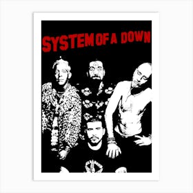 System Of A Down Art Print