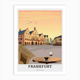 Franklin, Germany Travel Art Print