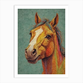 Horse Canvas Print Art Print