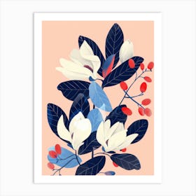 Magnolia 9 Art Print