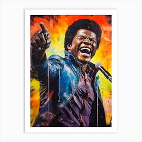 James Brown (2) Art Print