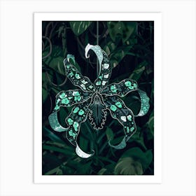 Orchid Art Print