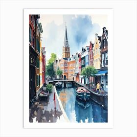 Amsterdam Canal 7 Art Print