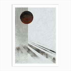 'The Sun' , Bauhaus Art Print